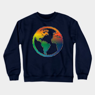 Rainbow Spectrum Crewneck Sweatshirt